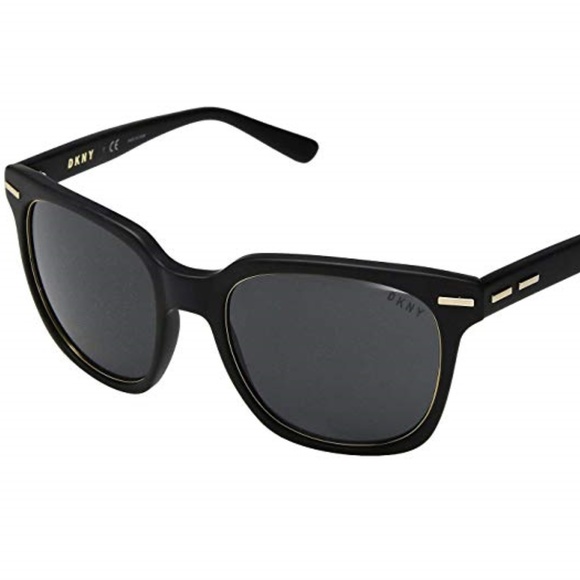 DKNY Sunnies in Matte Black - Picture 2 of 7